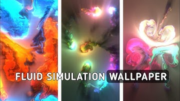3d wallpaper for android | fluid simulation app wallpaper kaise lagaye 2022