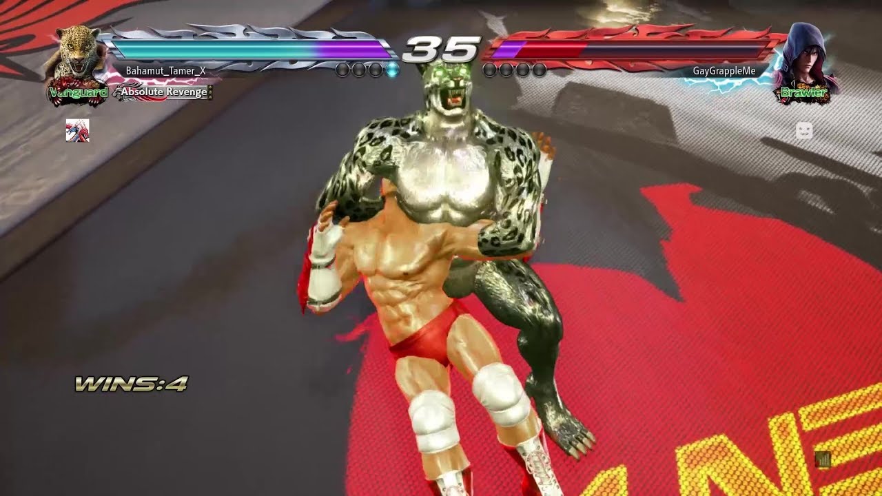 TEKKEN 7 - Kings grappling Jin (Ryona)