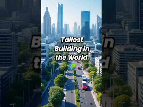 Tallest Building in the World 🌍 | Amazing Facts About Burj Khalifa #shorts