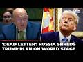 'Such Promises Are No Longer..': Russia Torches Trump's Gaza Peace Plan At UNSC Meeting | World News