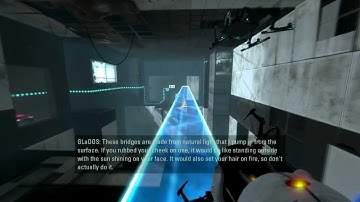 Portal 2 Developer Commentary Walkthrough Chapter 3 Part 1