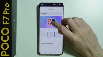POCO F7 Pro: How to Change Folder Size