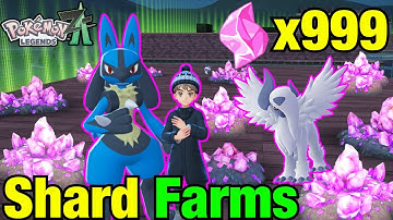 BESTE MEGA SHARD FARMING-LOCATIES in Pokemon Legends ZA