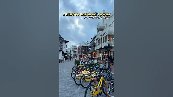 2 Europe-Inspired Towns on Florida’s 30A🌿Rosemary Beach🏛️Alys Beach #30A #rosemarybeach #alysbeach