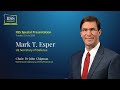 IISS Special Presentation with US Secretary of Defense Mark T. Esper