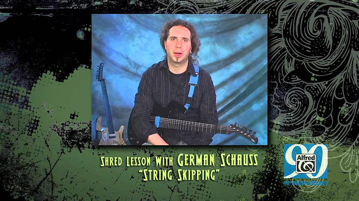 Shred Guitar - German Schauss - "String Skipping"