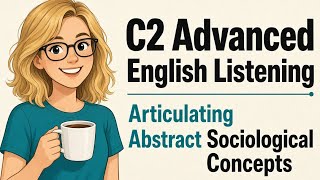 C2 Advanced English Listening | Articulating Abstract Sociological Concepts