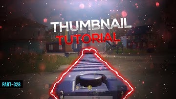 Make This Amazing PUBG Mobile Montage Thumbnail On Android | PS CC Touch + PixelLab - AkhiLesh YT