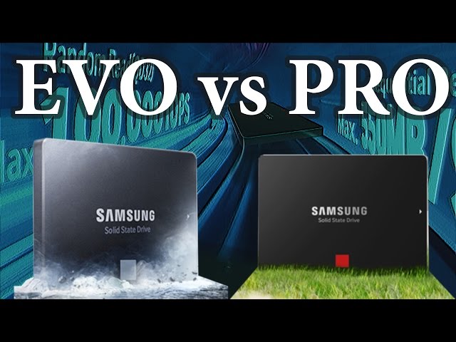 Samsung SSD EVO 850 PRO - Tech - YouTube