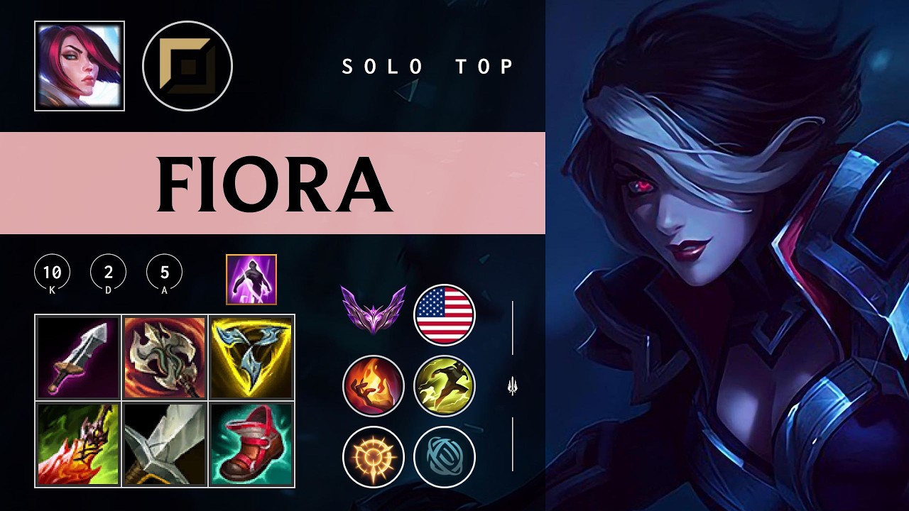 Fiora Top vs Camille - NA Master Patch 26.04