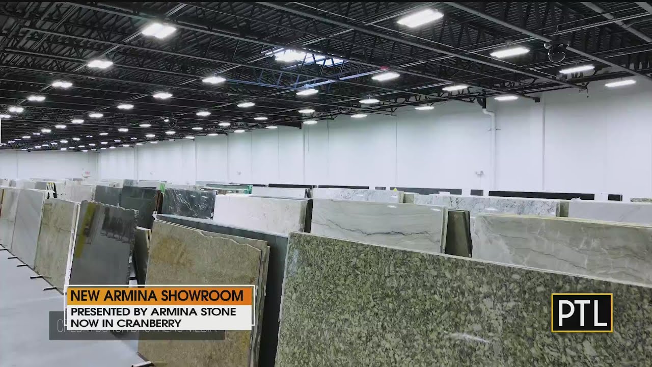 Armina Stone Opens New Location In Cranberry Township - YouTube