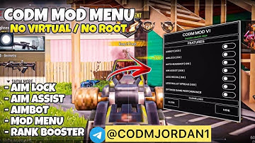 V1.6.51!🔥[Aimlock,ESP,Wallhack] - IOS & Android | COD Mod menu | CODM HACKS | 100% Safe Mod Menu COD
