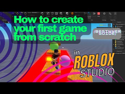Create your first game in Roblox