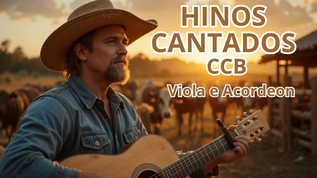Hinos CCB cantados com acordeon e viola.