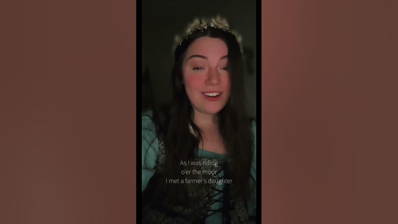 The Maid That Sold Her Barley 🌾🧺  #folk #folksinger #bard