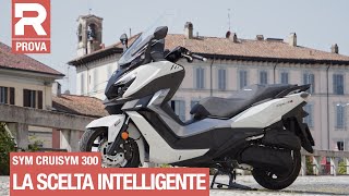 Sym Cruisym 300 - Prova - in sella allo scooter di media cilindrato adatto a tutte le occasioni