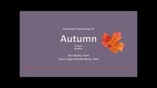 Herman Beeftink - Autumn - Don Bailey, flute - Laura Logan Brandenburg, harp