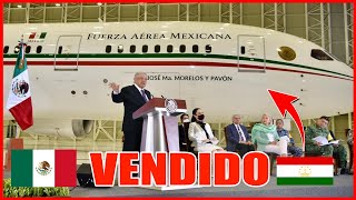 Venden el Lujoso avión presidencial Boeing 787 comprado por Felipe Calderon y usado por Peña Nieto