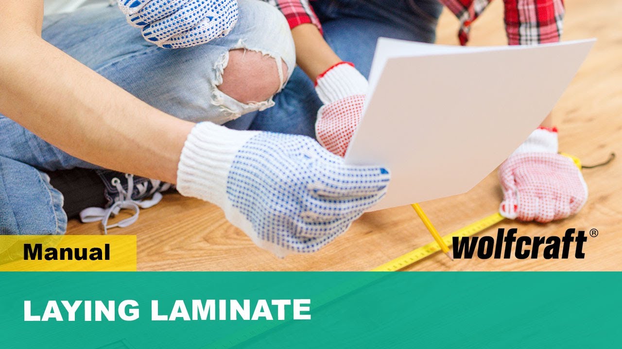 Laying Laminate And Vinyl With Wolfcraft Explained Step By Step