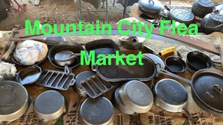 Treasure Hunting at the Mountain City Flea Market come shop with me for Antiques to sell on ebay