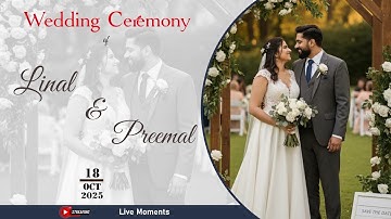 Wedding Ceremony of Linal Pereira with Preemal || Watch Live 🔴