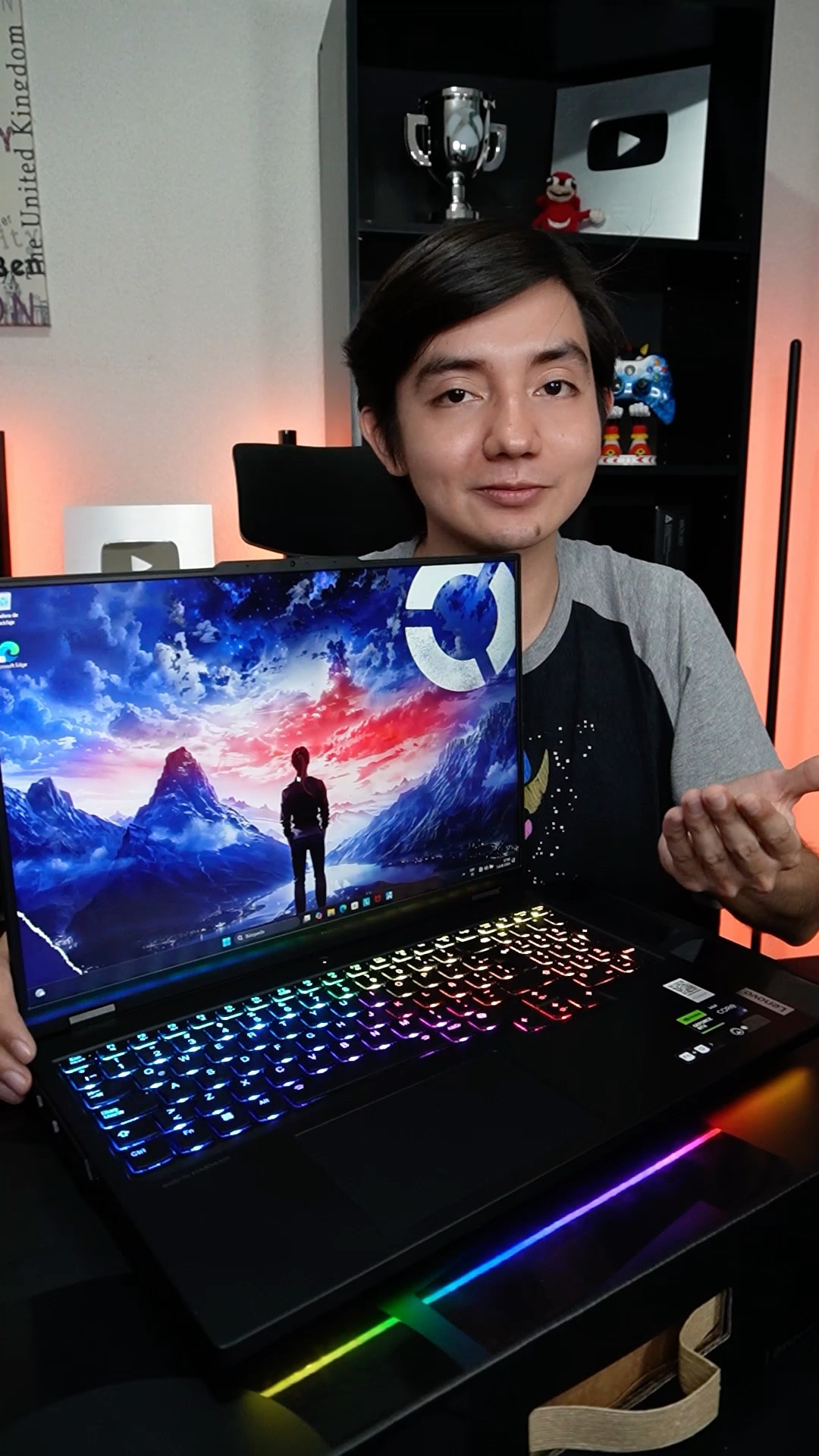 Lenovo Legión Pro 7 Unboxing ?? #shorts