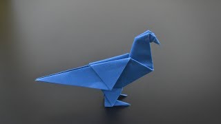 Origami: Pigeon - Instructions in English (BR)