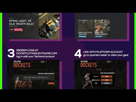 dockets dying light codes pc