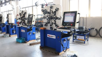 MYT® 10 axis Camless spring machine 2.5mm for spring making