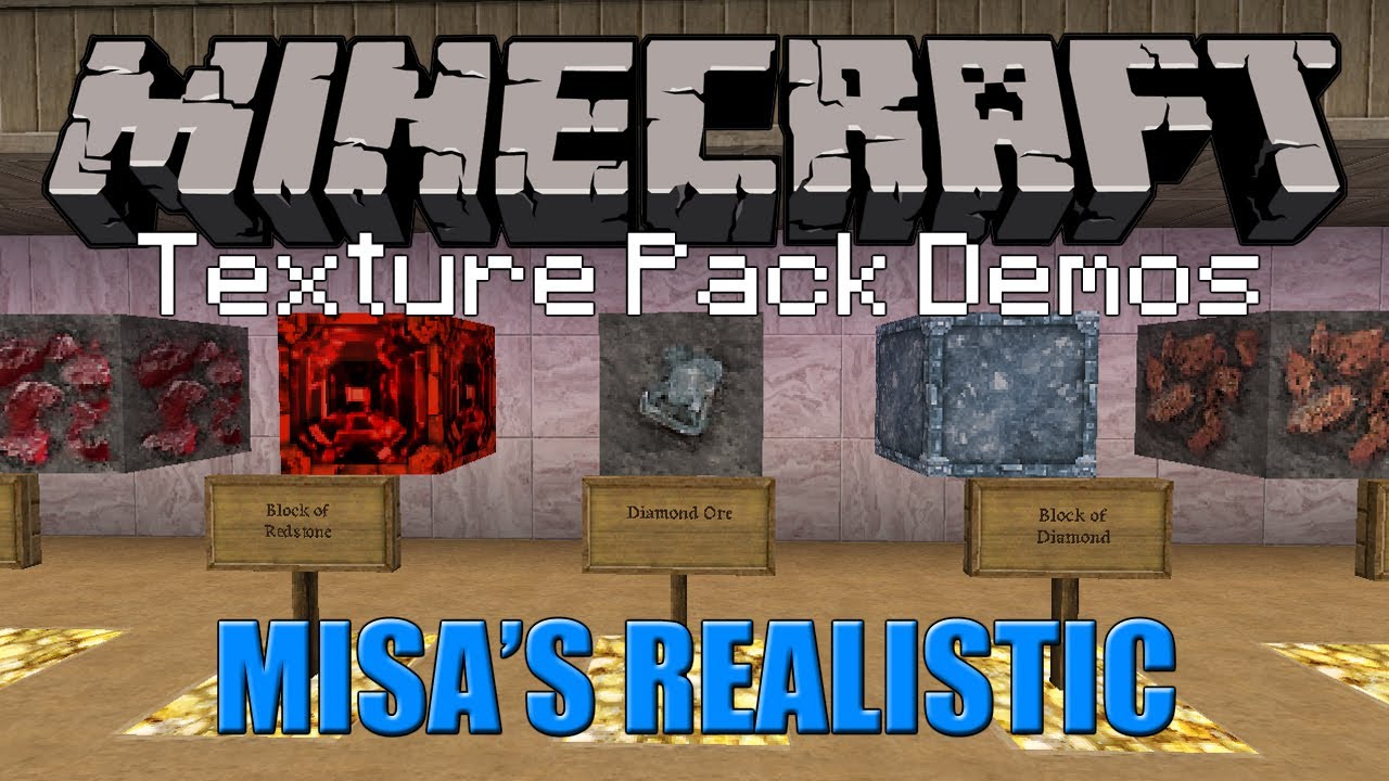 Misa's Realistic Texture Pack Para Minecraft 1.20.1, 1.19.4, 1.18.2,  1.17.1, 1.16.5, 1.15.2, 1.14.4 - ZonaCraft