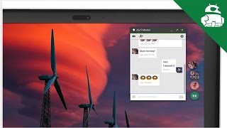 Google Hangouts Chrome App (Chat-Head style) Quick Look!