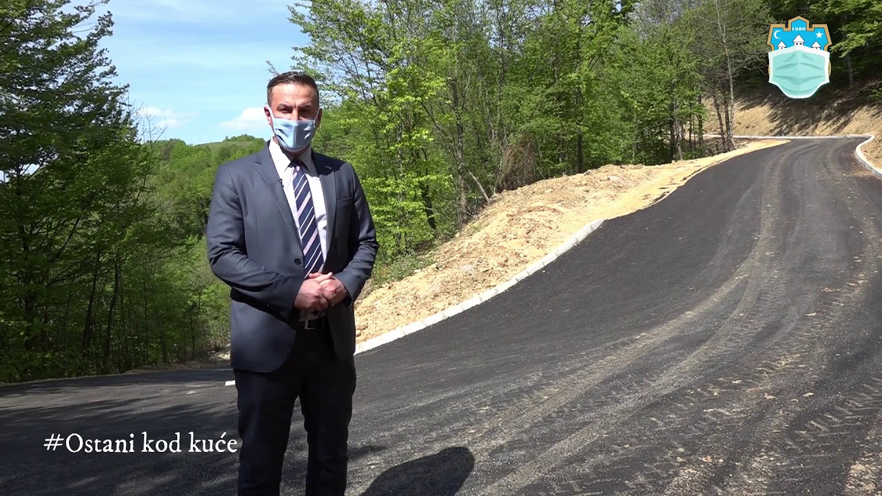 Realiziran projekat asfaltiranja puta Bajrektarevići - Čovići MZ Vidovska 19.04.2020. godine