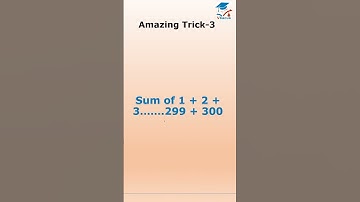 #short Amazing Trick 3 I Sum of Consecutive Numbers From 1 to 200