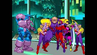 X-Men: Children of the Atom (Arcade) Playthrough as Sentinel