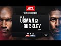 UFC Atlanta Usman Contre Buckley 14 Juin Promotion Du Combat UFC Atlanta Usman Contre Buckley 14 Juin Promotion Du Combat