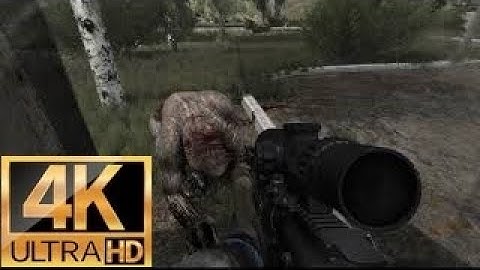 Stalker Anomaly RC18 4K | Max settings | BaS warzone v2 addon | all 4k upscaled textures gameplay #4