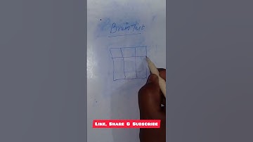 Brain Test #mind test #iq test #memory test #preparation test