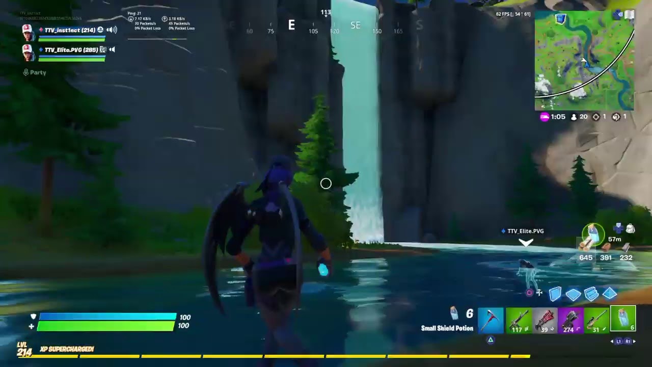 Playing fortnite with a stranger because im a loner - YouTube
