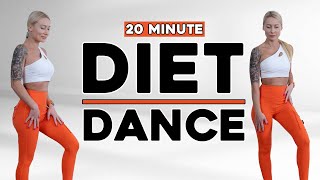🎶20 Min Diet Dance Workout🎶Fat Burning Cardio Aerobics🎶No Jumping | LISS Cardio Workout🎶