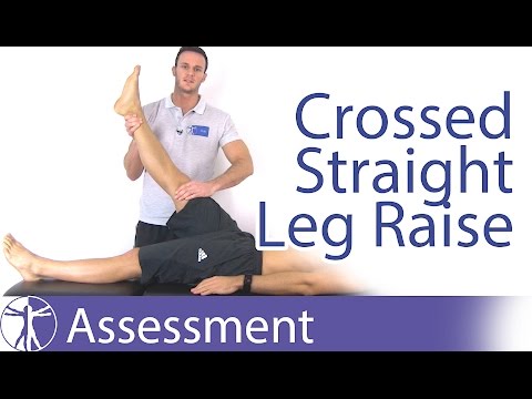 Crossed Straight Leg Raise Test | Crossed Over Lasègue Test