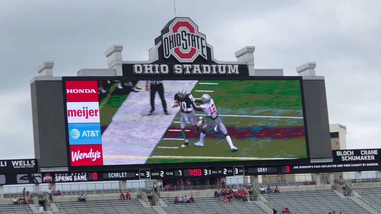 Ohio State Buckeyes Football Spring Game 2018 - YouTube