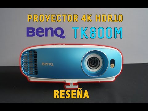 Reseña BenQ TK800M un Proyector 4K HDR10