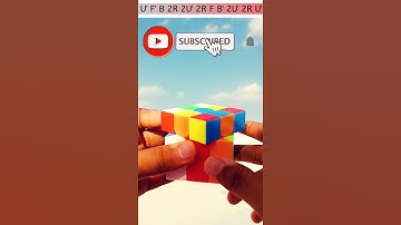 Cross Pattern in 3×3 Cube | #Short | #Viral |