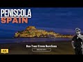 Peniscola a hidden gem of spain 4k  a spanish beach city adventure beachcity barcelona