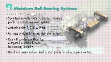 Miniature Linear Guide Products