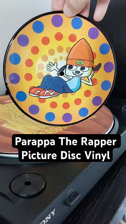 Parappa The Rapper Picture Disc Vinyl Record OST with De La Soul #parappatherapper #gamingost #ps1