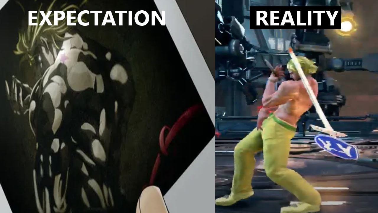 All jojo references I could find in the New Claudio trailer. If anyone  found more please tell me! : r/Tekken