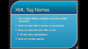 NIEM ATC 2 of 5 - Basic XML Concepts (Tag Names and Hierarchy)