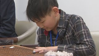 弱視の中学生がプロ候補生に 囲碁、12歳の岩崎晴都さん