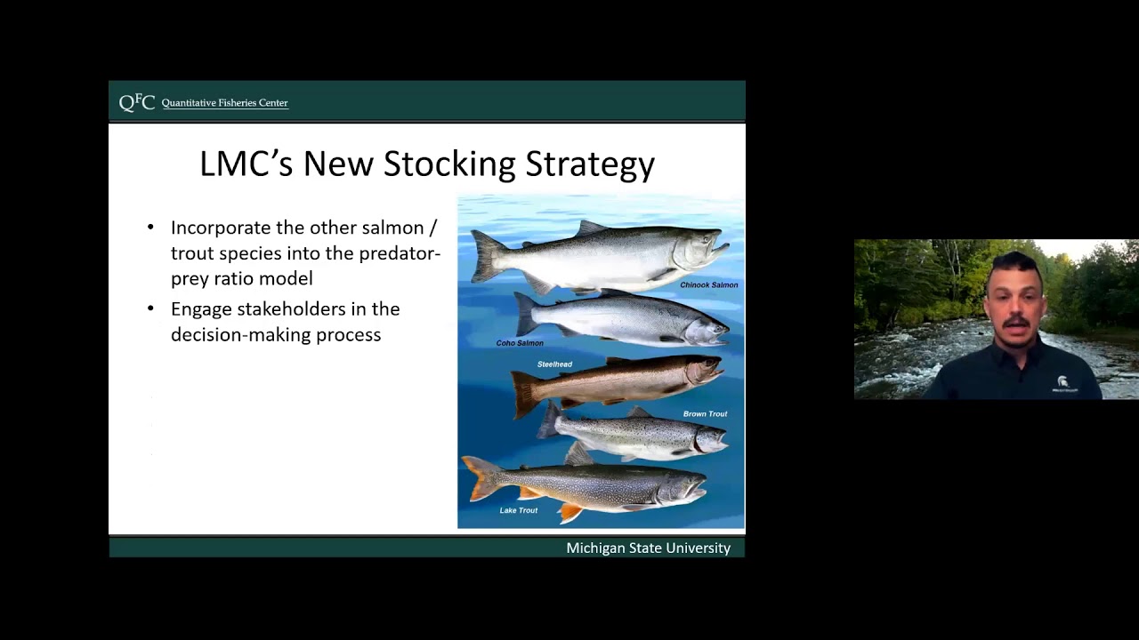 Southern Lake Michigan Fishery April 23 2020 YouTube